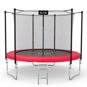 Trampolina do ogrodu ogrodowa dla dzieci z siatką wewnętrzna 312 cm 10ft